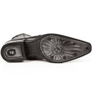  BUFALO NEGRO VIP 1 NEGRO SUELA ACERO TACON VIP ACE New Rock M.2260-C8 -  