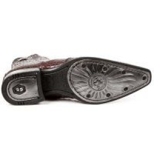  COCO BURDEOS BRILLO, VIP-1 NEGRO TACON ACERO New Rock M.2260-R3 -  