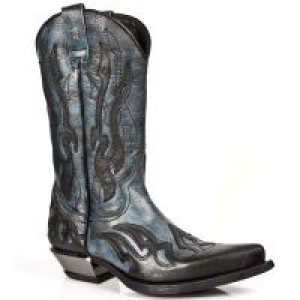  BUFALO NEGRO ARCILLA JEANS WEST NEGRO ACERO T AC New Rock M.7921-C10 -  