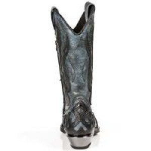  BUFALO NEGRO ARCILLA JEANS WEST NEGRO ACERO T AC New Rock M.7921-C10 -  