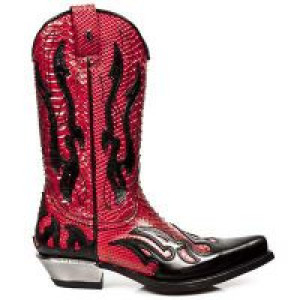  NOMADA NEGRO, PITON ROJO, WEST NEGRO-ACERO T.ACERO New Rock M.7921-C5 -  