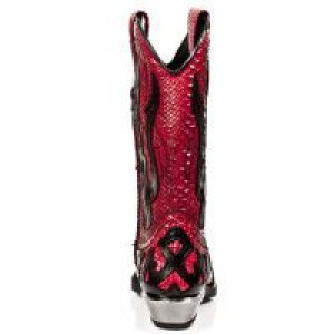  NOMADA NEGRO, PITON ROJO, WEST NEGRO-ACERO T.ACERO New Rock M.7921-C5 -  