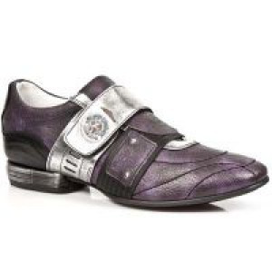  ARCILLA LILA BOX PLANE ITALI NEGRO TPU NEGRO SNOB New Rock M.8401-C2 -  