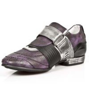 ARCILLA LILA BOX PLANE ITALI NEGRO TPU NEGRO SNOB New Rock M.8401-C2 -  
