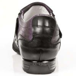 ARCILLA LILA BOX PLANE ITALI NEGRO TPU NEGRO SNOB New Rock M.8401-C2 -  
