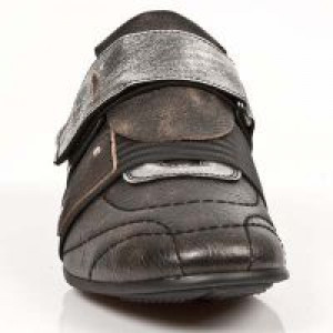  ARCILLA CUERO BOX PLANE ITALI NEGRO TPU NEG SNOB T New Rock M.8401-C4 -  