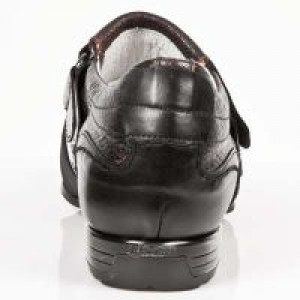  ARCILLA ROJA BOX PLANE ITALI NEGRO TPU NEGRO SNOB New Rock M.8401-C5 -  