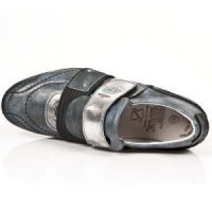  ARCILLA JEANS BOX PLANE ITALI NEGRO TPU NEGRO SNOB New Rock M.8401-C6 -  