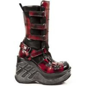 ITALI NEGRO, PULIK ROJO, CU&#209;A SPORT New Rock M.9813-C5 -  