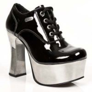  CHAROL NEGRO PLATAFORMA DARK ACERO -  1
