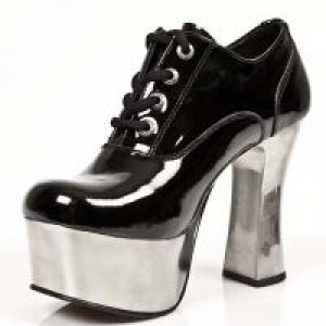  CHAROL NEGRO PLATAFORMA DARK ACERO -  3