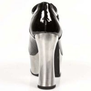  CHAROL NEGRO PLATAFORMA DARK ACERO -  4