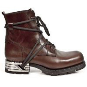  PULIK CUERO MOTOROCK MARRON TACON ACERO New Rock M.MR002-C4 -  