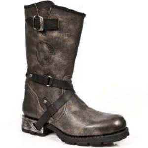  ARCILLA CUERO ITALI NEGRO MOTOROCK NEGRO T ACERO -  1
