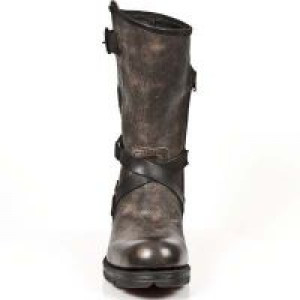  ARCILLA CUERO ITALI NEGRO MOTOROCK NEGRO T ACERO -  2
