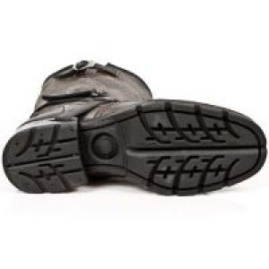  ARCILLA CUERO ITALI NEGRO MOTOROCK NEGRO T ACERO -  5