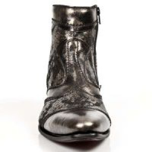  BOX OROMANE NOBUCK NEGRO TEJUS ORO VIP 1 NEGRO SU -  2