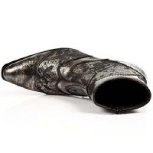  BOX OROMANE NOBUCK NEGRO TEJUS ORO VIP 1 NEGRO SU -  6