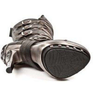  ARCILLA CUERO PLAT COBRE PUNK PIRAMID T RECICLE -  5