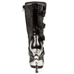  NOMADA NEGRO SERPIENTE HAITI NEGRO PLATAF ACERO New Rock M.PUNK001-C9 -  