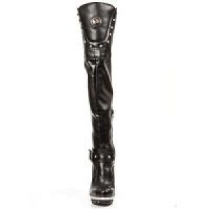  NAPA NEGRA NAPA ELASTICA NEGRA PLAT ACERO PUNK New Rock M.PUNK002-C1 -  