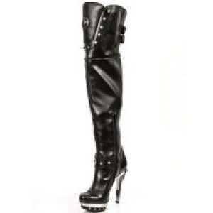  NAPA NEGRA NAPA ELASTICA NEGRA PLAT ACERO PUNK New Rock M.PUNK002-C1 -  