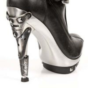  NAPA NEGRA NAPA ELASTICA NEGRA PLAT ACERO PUNK New Rock M.PUNK002-C1 -  