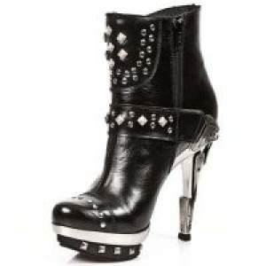 NOMADA NEGRO PLAT ACERO PUNK PIRAMID T RECICLE New Rock M.PUNK003-C1 -  