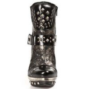  NOMADA NEGRO ANTE NEGRO TEJUS ORO PLATAF ORO PU New Rock M.PUNK003-C2 -  
