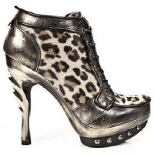  BOX OROMANE LEOPARDO PELO MARRON PL ORO PUNK GA New Rock PUNK006-C6 -  