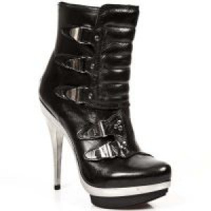  NOMADA NEGRO PLAT ACERO PUNK SIN TACON CLASSIC -  1
