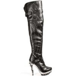  NAPA NEGRA NAPA ELASTICA NEGRA PLAT ACERO PUNK New Rock M.PUNK009-C1 -  