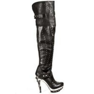  BUFALO NEGRO NAPA ELASTICA NEGRA PL ACERO PUNK New Rock M.PUNK009-C2 -  