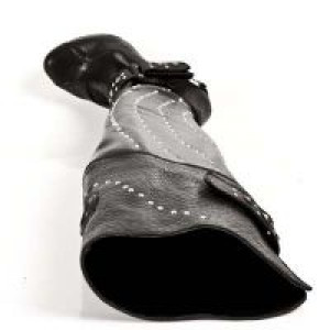  BUFALO NEGRO NAPA ELASTICA NEGRA PL ACERO PUNK -  6