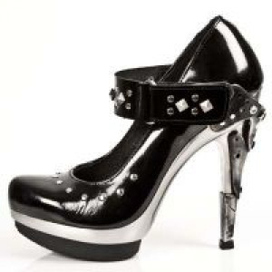  CHAROL STUCO NEGRO PLAT ACERO PUNK LISO T RECIC New Rock M.PUNK010-C1 -  