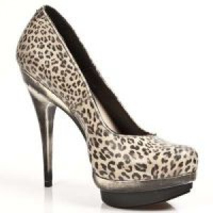  LEOPARDO ESTAMPADO MARRON BEIG PLAT ORO PUNK LI -  3