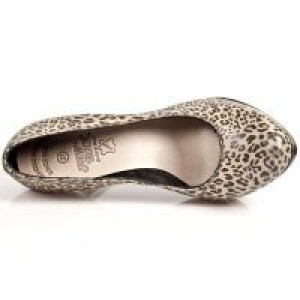  LEOPARDO ESTAMPADO MARRON BEIG PLAT ORO PUNK LI -  6