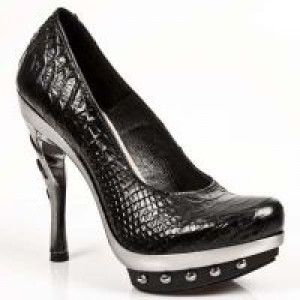  PITON NEGRO PL ACERO PUNK GARRAS TACON COBRA -  1
