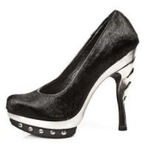 POTRO PELO NEGRO VIVO NEGRO PL ACERO PUNK GARRA New Rock M.PUNK012-C1 -  