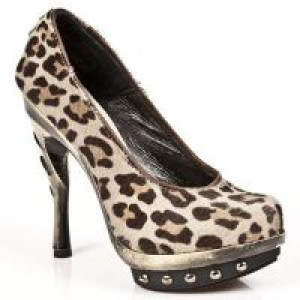  LEOPARDO PELO MARRON VIVO MARRON PL ORO PUNK GA -  1
