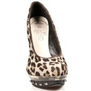  LEOPARDO PELO MARRON VIVO MARRON PL ORO PUNK GA -  2