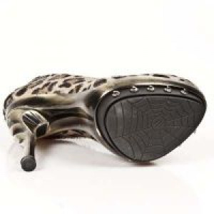  LEOPARDO PELO MARRON VIVO MARRON PL ORO PUNK GA -  5