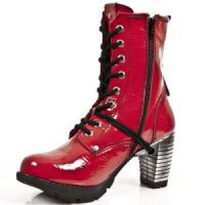  CHAROL ARRUGADO ROJO, TRAIL NEGRO TACON ACERO -  3