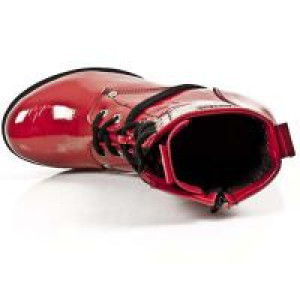  CHAROL ARRUGADO ROJO, TRAIL NEGRO TACON ACERO -  6