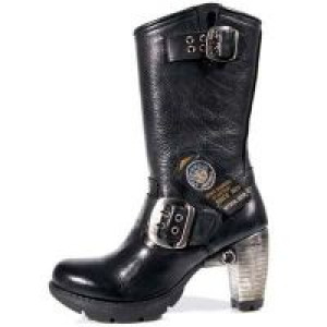  BUFALO NEGRO TRAIL NEGRO TACON ACERO New Rock M.TR007-C1 -  