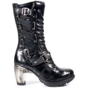  NOMADA NEGRO ITALI NEGRO TRAIL NEGRO TACON ACERO New Rock M.TR009-C1 -  