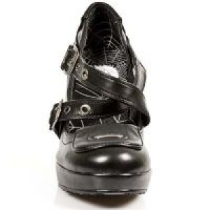  BOX NEGRO, PLATAFORMA TACON GOTH ACERO -  2