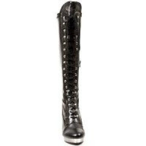  BOX NEGRO, PLATAFORMA TACON ROCK ACERO New Rock M.5008-S1 -  