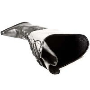   9026 Italy Negro Sintetico Negro Elastico Malicia New Rock New Rock 9026 -  