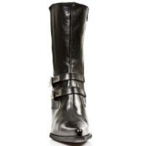  NOMADA NEGRO, MALICIA 2 GOMA NEGRA TACON CARIBE ACERO New Rock M.9037-S1 -  